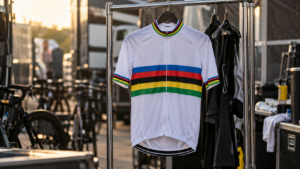 Mondiaux de cyclisme : le maillot arc-en-ciel rapporte 8 000 euros, moins qu’une étape du Tour