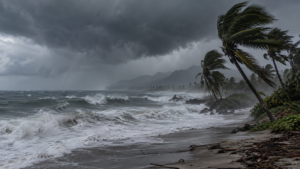 L’ouragan Polo s’immobilise devant la côte mexicaine, et la pluie reste sur place