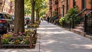 Il a nettoyé le même bloc de New York pendant 100 jours ; au 108e, les voisins plantaient des fleurs