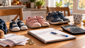 Combien coûte un enfant par mois ? De 290 à 1 070 euros selon l’âge, aides déduites