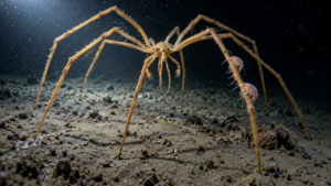 Araignées de mer géantes : au large du Chili, des crustacés voyagent agrippés à leurs pattes