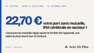 Salle d'IRM vide, la table d'examen sortie devant l'anneau de l'appareil