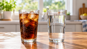 Sodas light ou eau : 4,8 kg contre 3,7 kg perdus en deux ans, un écart non significatif