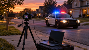 Un youtubeur pointe une caméra lectrice de plaques sur la police, qui vient sonner chez lui